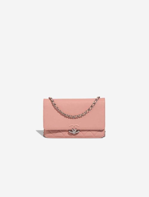 Chanel Timeless Wallet On Chain Caviar Pink Front | Sell your designer bag