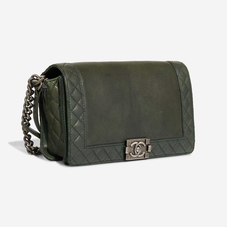 Chanel Boy Medium Lamb Green | Sell your designer bag