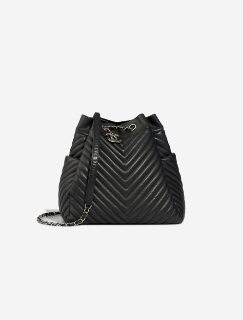 Chanel Bucket Bag Calf Black Front | Sell your designer bag