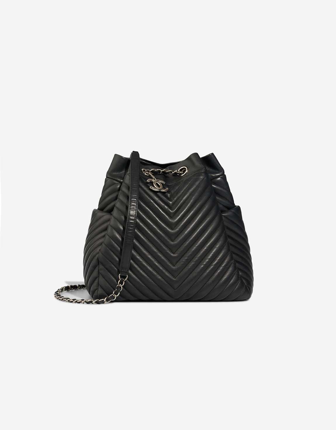 Chanel Bucket Bag Calf Black | SACLÀB
