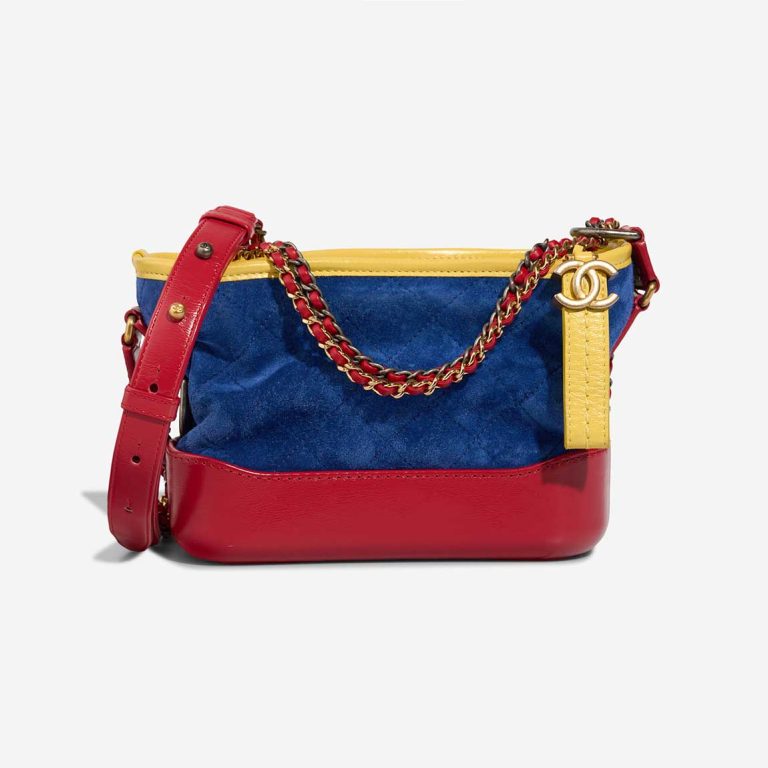 Chanel Gabrielle Small Suede / Calf Multicolour Front | Sell your designer bag