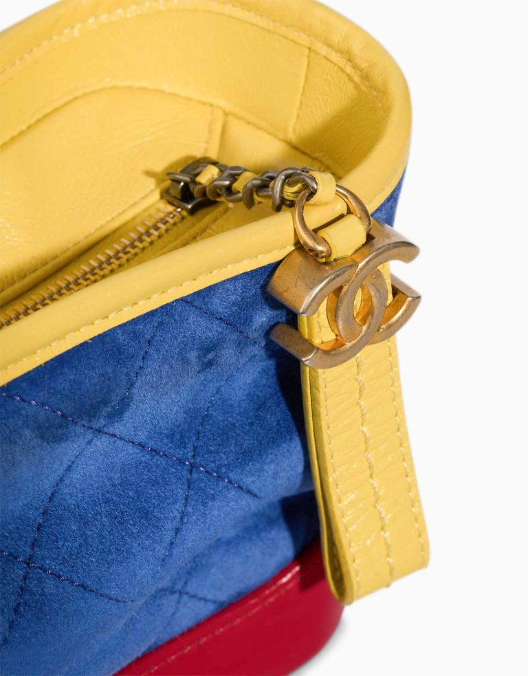 Chanel Gabrielle Small Suede / Calf Multicolour Closing System | Sell your designer bag