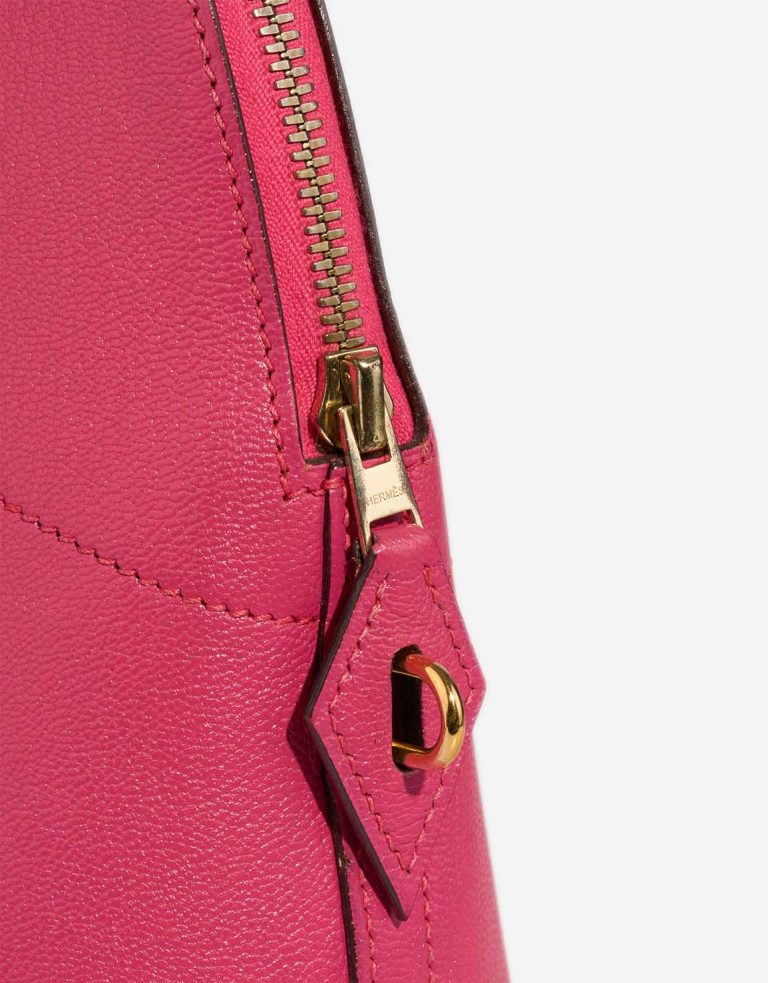 Hermès Bolide 31 Chèvre Rose Lipstick Closing System | Sell your designer bag
