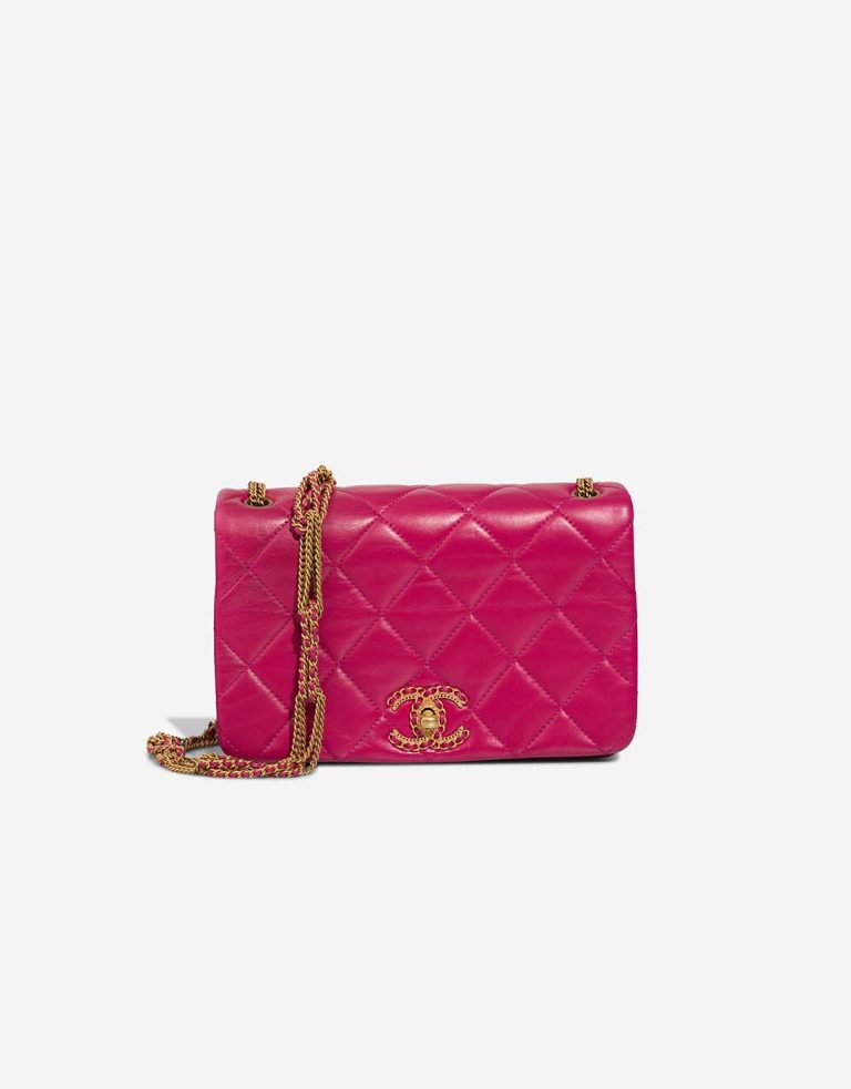 Chanel Flap Bag Medium Lamb Pink Front | Sell your designer bag