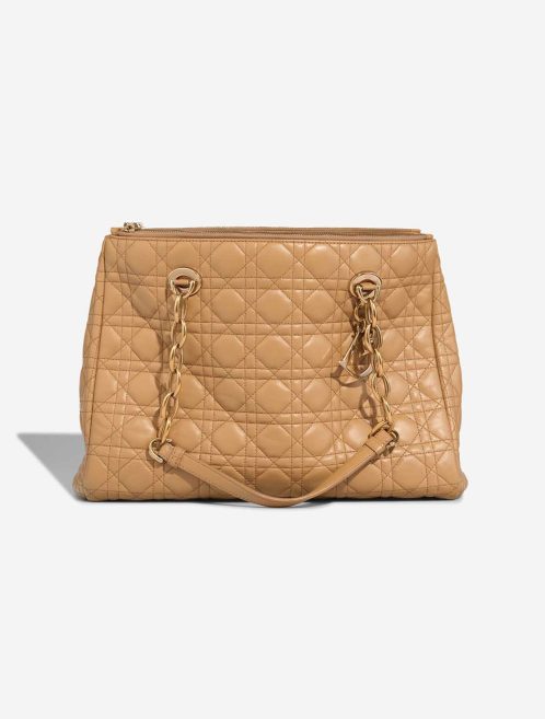 Dior Diorissimo Large Lamb Beige Front | Sell your designer bag