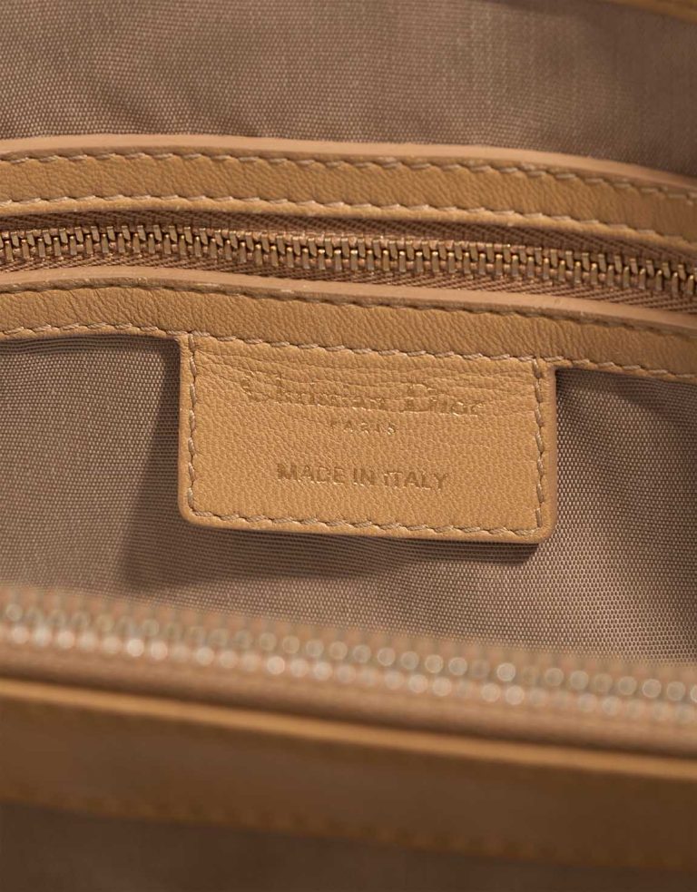 Dior Diorissimo Large Lamb Beige Logo | Sell your designer bag
