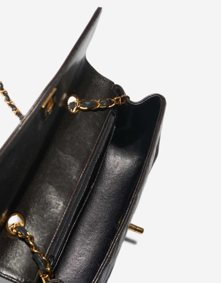 Chanel Diana Medium Lamb Dark Brown Inside | Sell your designer bag