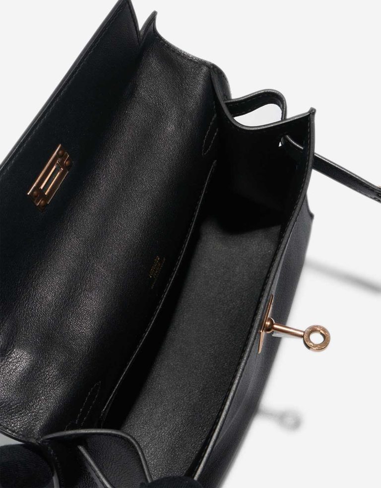 Hermès Kelly Pochette Swift Black Inside | Sell your designer bag