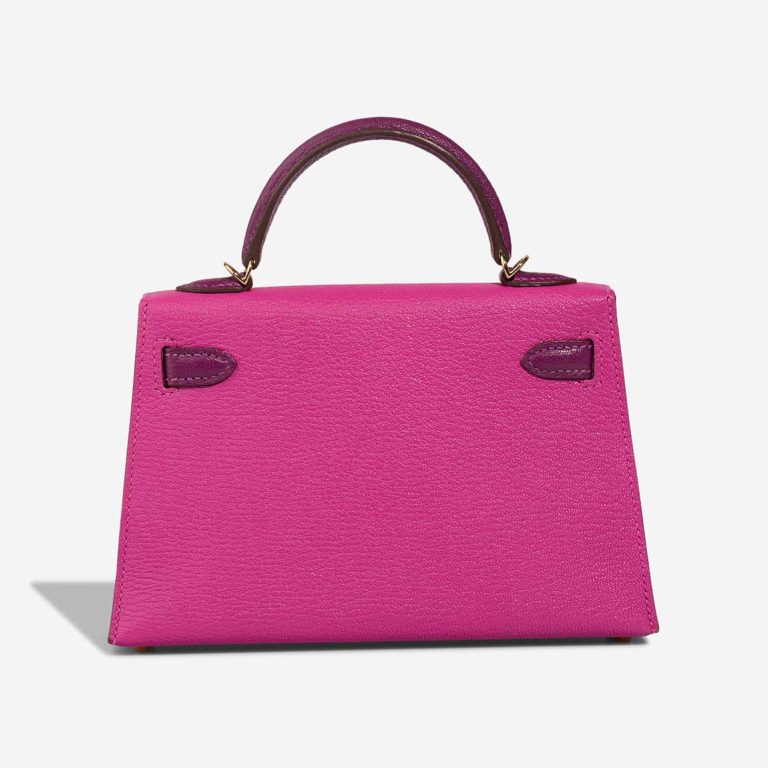Hermès Kelly HSS Mini Chèvre Mysore Magnolia / Ultraviolet | Sell your designer bag