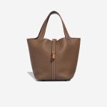 Hermès Picotin 22 Taurillon Clémence Étoupe Front | Sell your designer bag