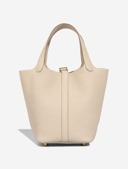 Hermès Picotin 18 Taurillon Clémence Craie | Verkaufe deine Designertasche