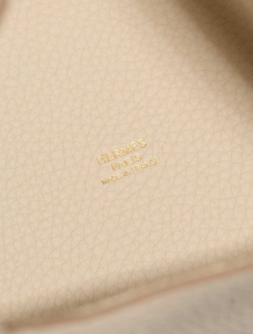 Hermès Picotin 18 Taurillon Clémence Craie Logo | Verkaufen Sie Ihre Designertasche