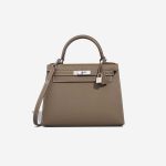 Hermès Kelly 28 Epsom Étoupe Front | Sell your designer bag