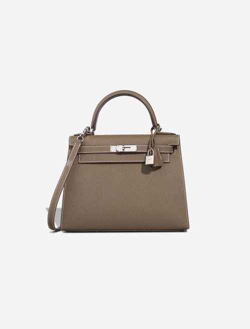 Hermès Kelly 28 Epsom Étoupe Front | Sell your designer bag