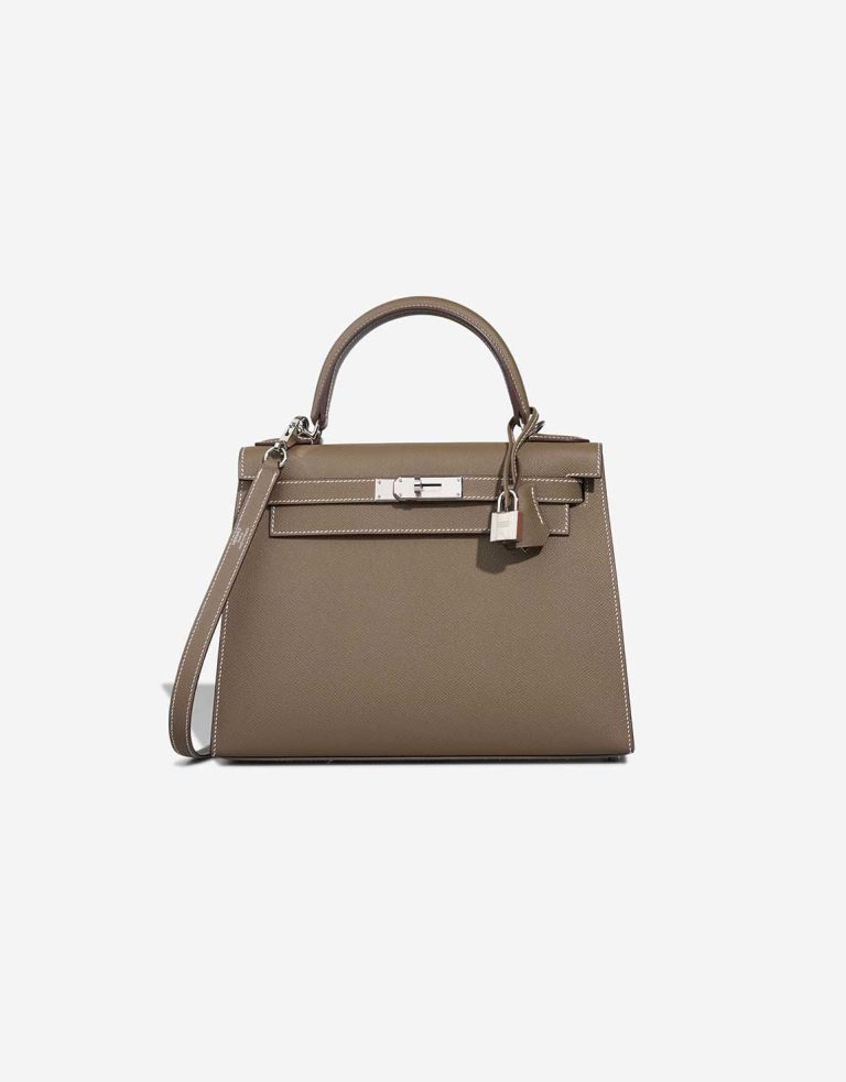 Hermès Kelly 28 Epsom Étoupe Front | Sell your designer bag