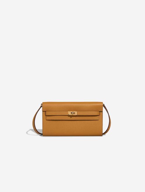 Hermès Kelly To Go Evercolor Caramel Front | Sell your designer bag