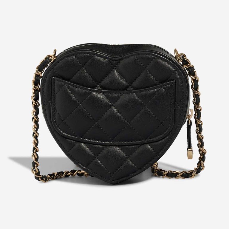 Chanel Timeless Heart Small Lamb Black | Sell your designer bag