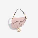 Dior Saddle Mini Calf Light Lilac Front | Sell your designer bag