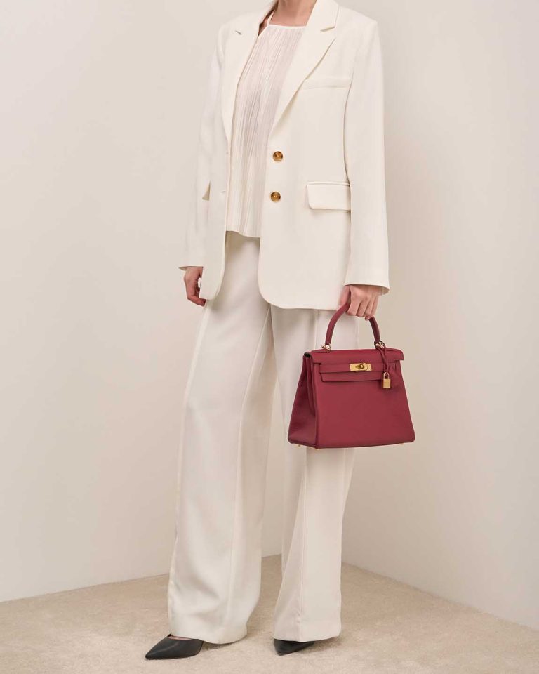 Hermès Kelly 28 Togo Rubis Front | Sell your designer bag