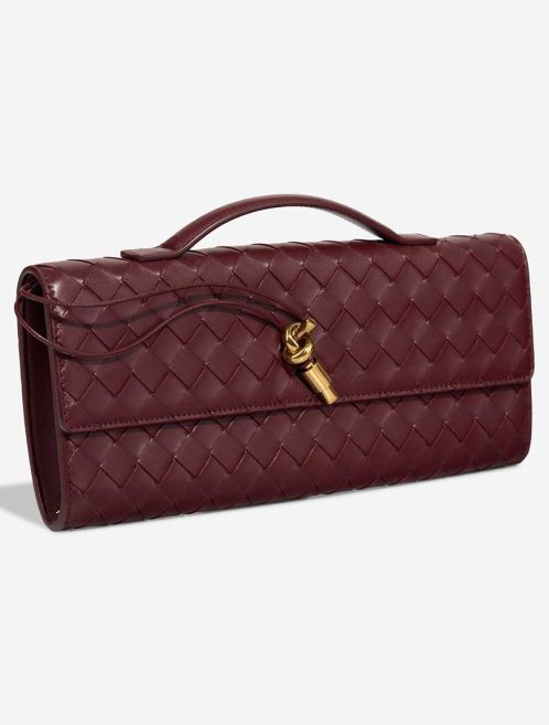 Bottega Veneta Andiamo Clutch Lamb Burgundy | Sell your designer bag