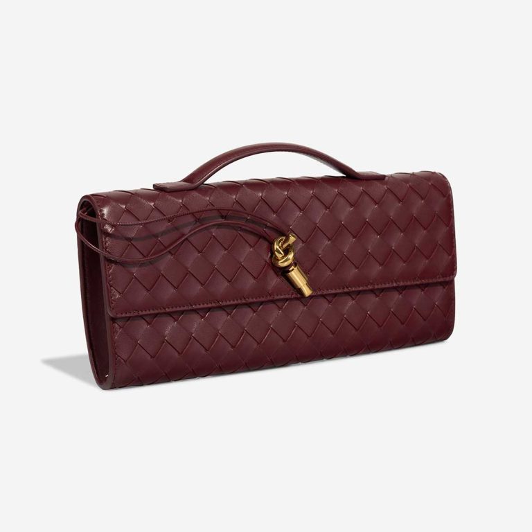 Bottega Veneta Andiamo Clutch Lamb Burgundy | Sell your designer bag