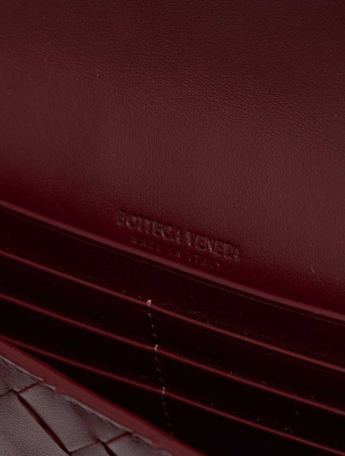 Bottega Veneta Andiamo Clutch Lamb Burgundy Logo | Sell your designer bag