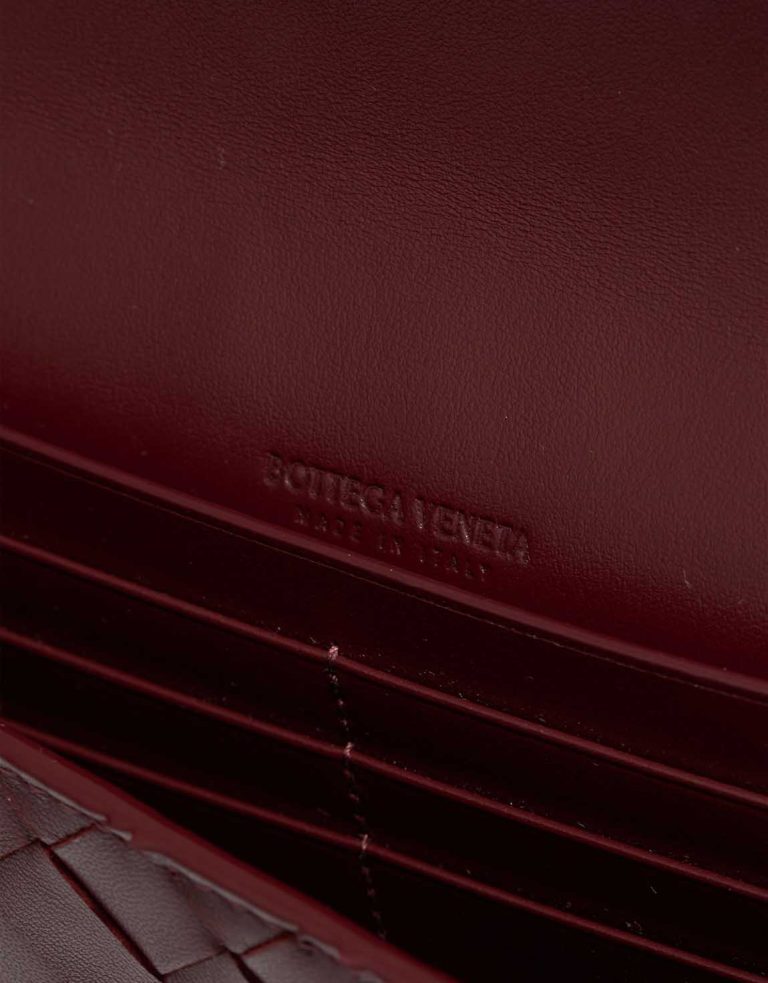 Bottega Veneta Andiamo Clutch Lamb Burgundy Logo | Sell your designer bag