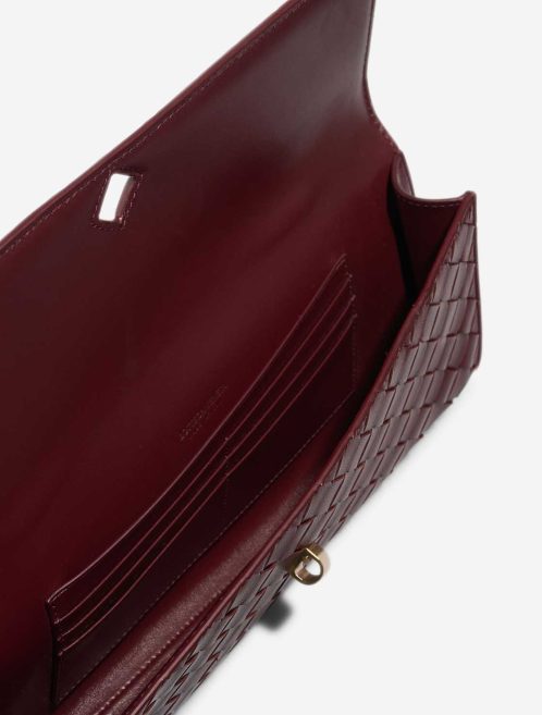 Bottega Veneta Andiamo Clutch Lamb Burgundy Inside | Sell your designer bag