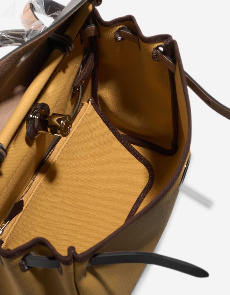 Hermès Herbag 31 Toile / Vache Hunter Ébène / Paille Inside | Sell your designer bag