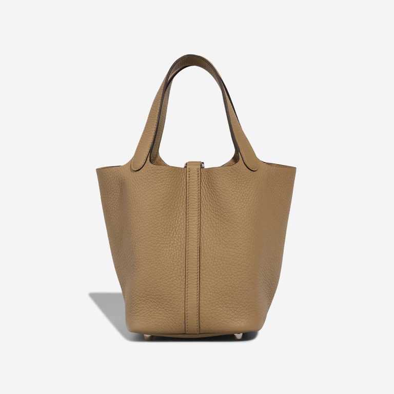 Hermès Picotin 18 Clémence Beige Marfa | Sell your designer bag
