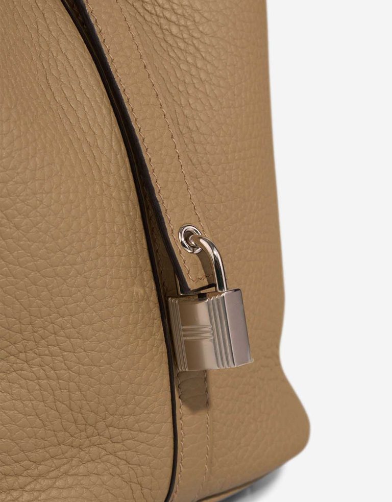 Hermès Picotin 18 Clémence Beige Marfa Closing System | Sell your designer bag