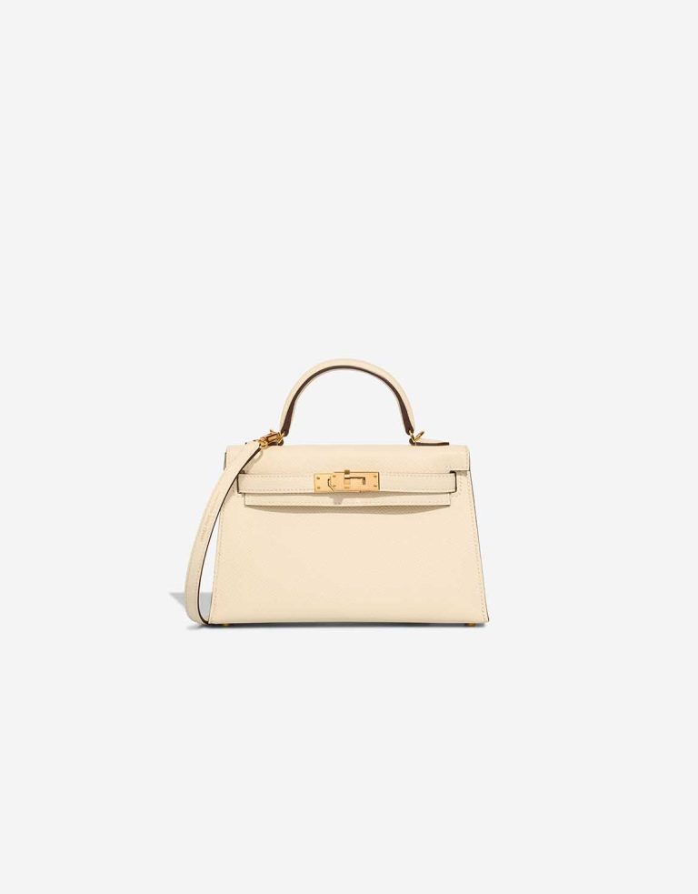 Hermès Kelly Mini Epsom Nata Front | Sell your designer bag