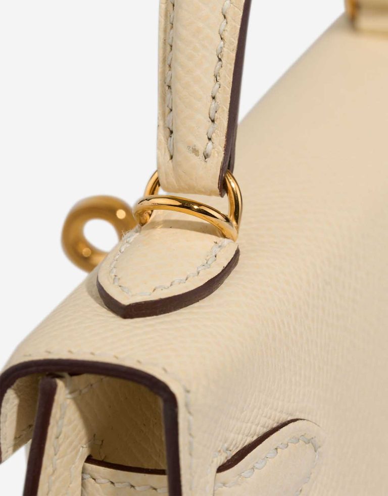 Hermès Kelly Mini Epsom Nata Signs of wear | Sell your designer bag
