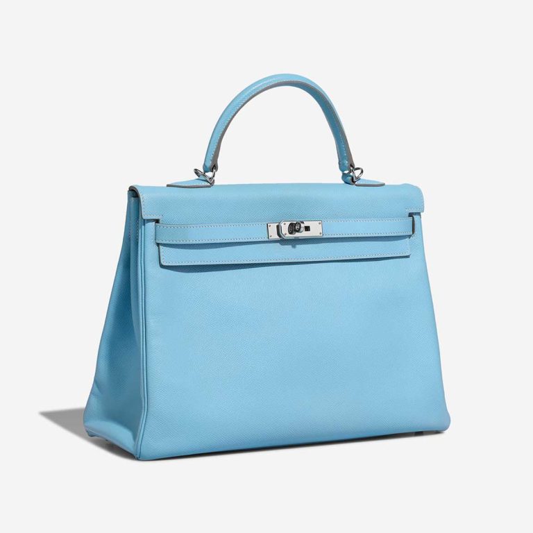 Hermès Kelly 35 Candy Collection Epsom Bleu Céleste / Mykonos | Sell your designer bag