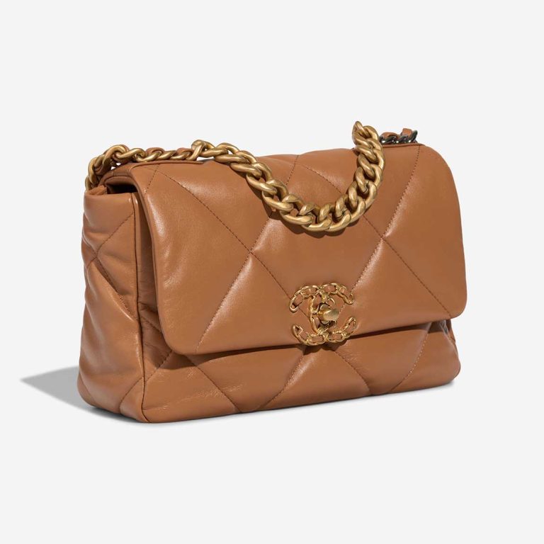 Chanel 19 Flap Bag Lamb Brown | Sell your designer bag