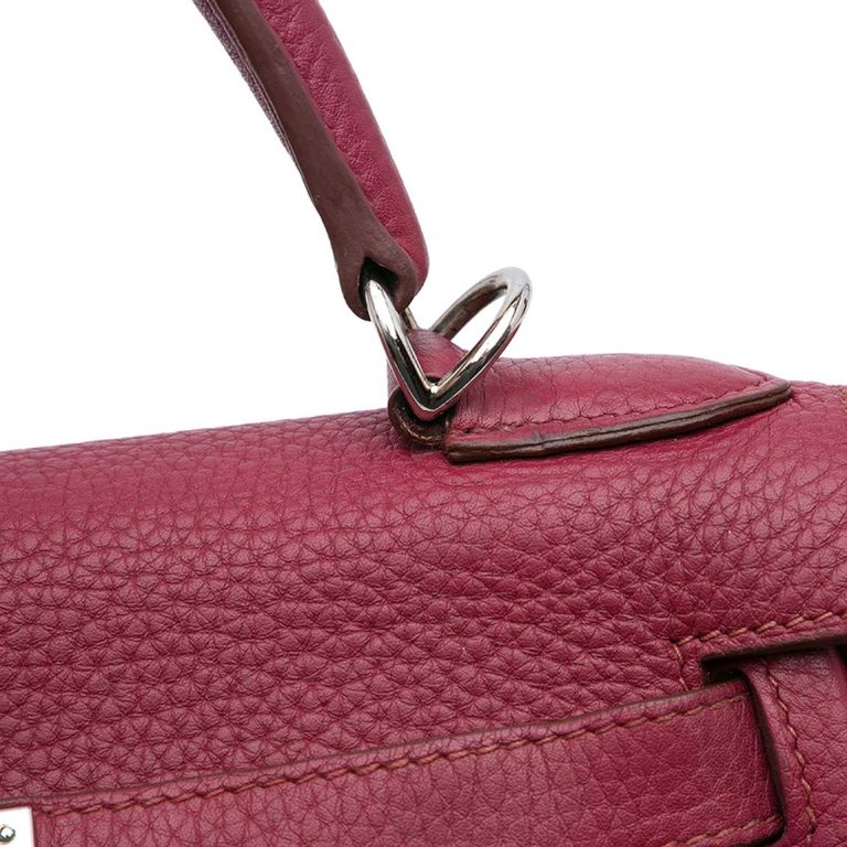 Hermès Kelly 28 Clémence Tosca Signs of wear | Sell your designer bag
