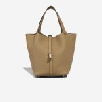 Hermès Picotin 22 Clémence Beige Marfa Front | Sell your designer bag