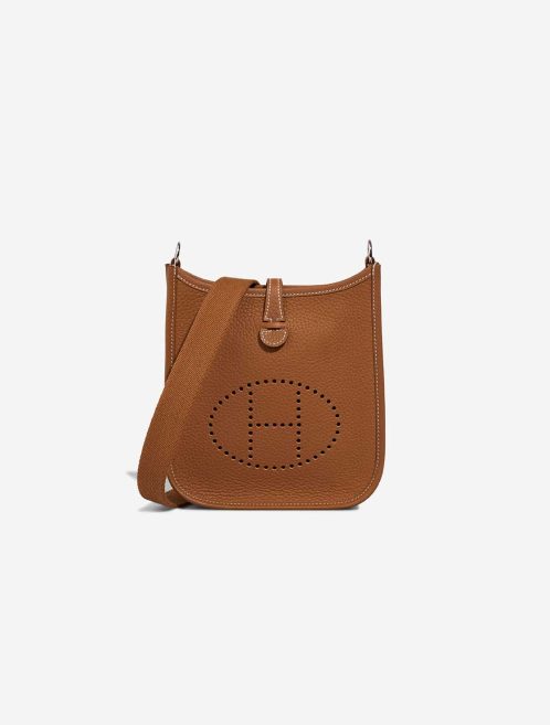 Hermès Evelyne 16 Clémence Gold Front | Sell your designer bag