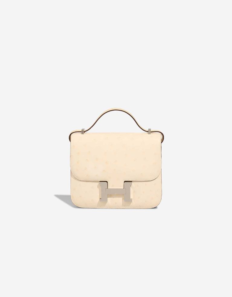 Hermès Constance 18 Ostrich Nata Front | Sell your designer bag
