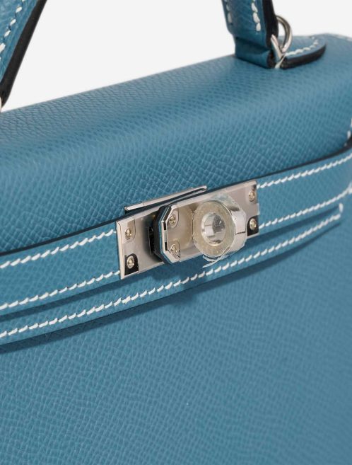 Hermès Kelly Mini Epsom New Bleu Jean Closing System | Sell your designer bag