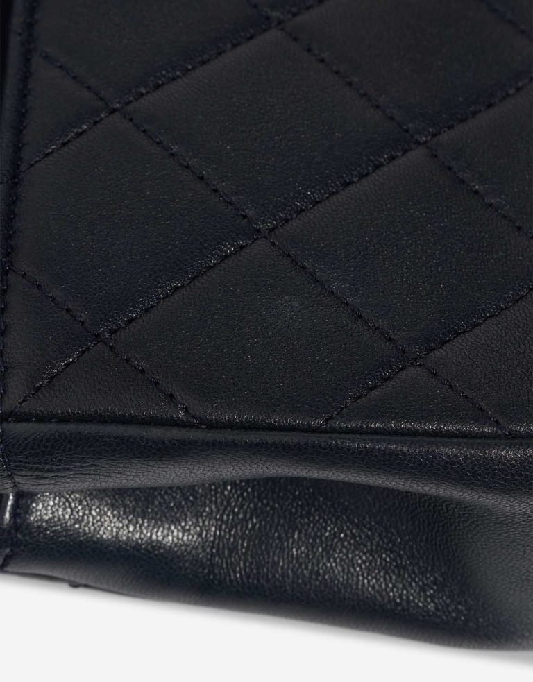 Chanel Chain Is More Flap Bag Small Lamb Dark Blue Signs of wear | Sell your designer bag