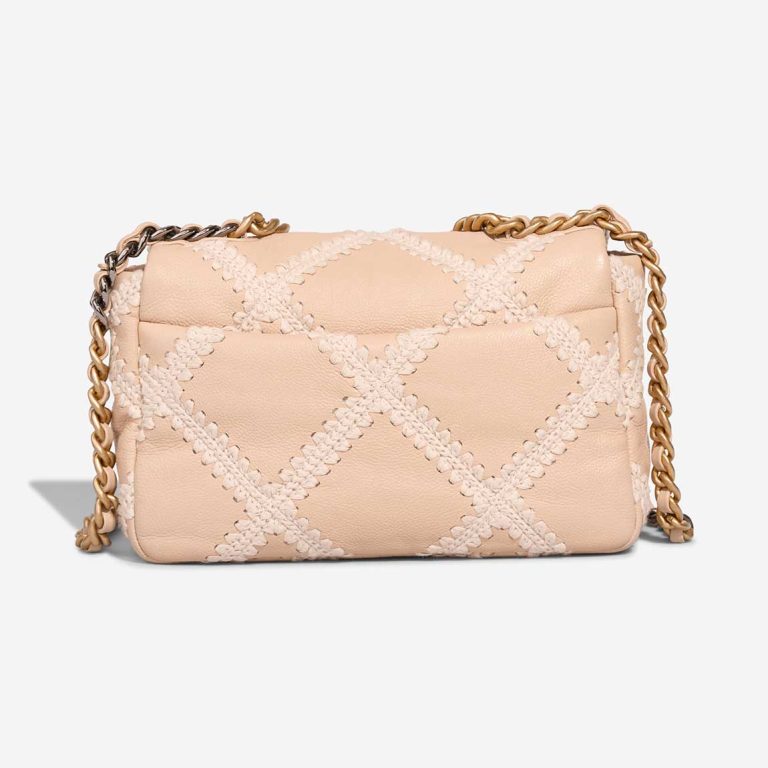 Chanel 19 Flap Bag Calf Beige | Sell your designer bag