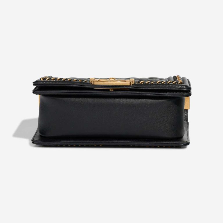 Chanel Boy Top Handle Small Lamb Black | Sell your designer bag