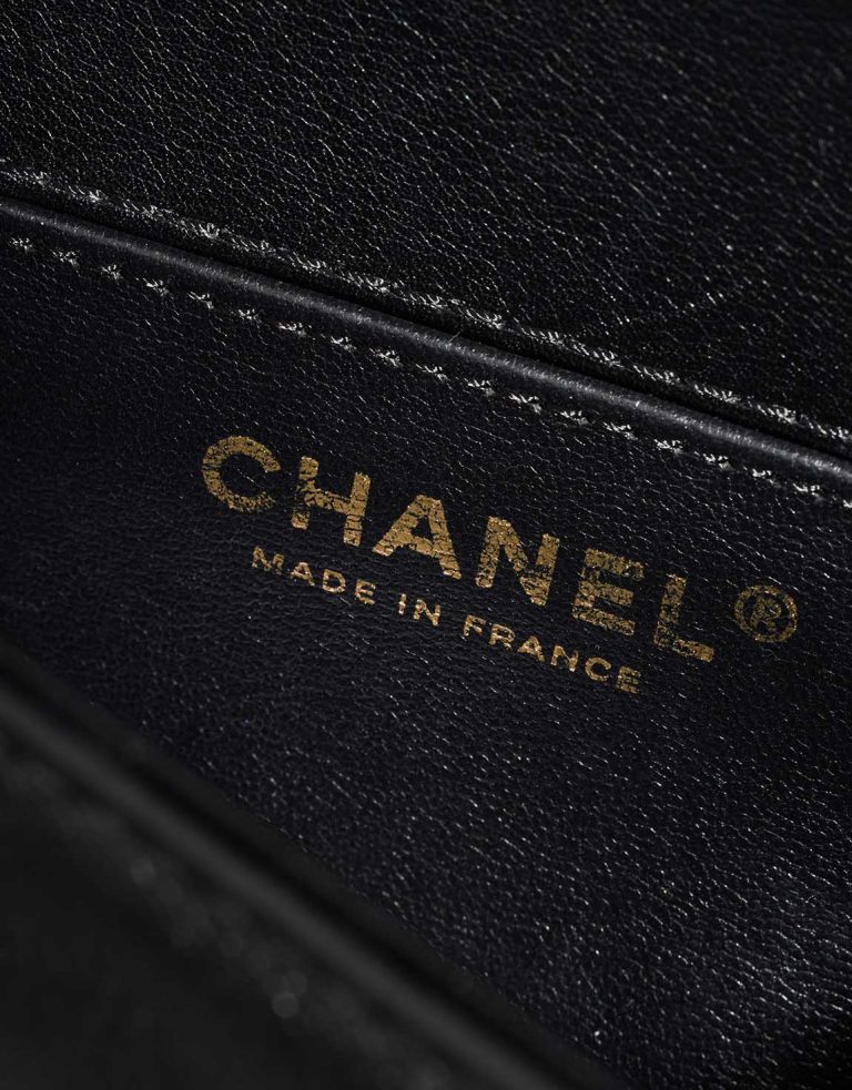 Chanel Boy Top Handle Small Lamb Black Logo | Sell your designer bag
