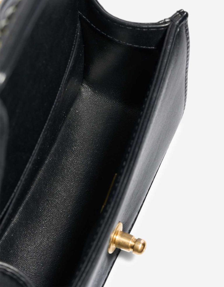 Chanel Boy Top Handle Small Lamb Black Inside | Sell your designer bag
