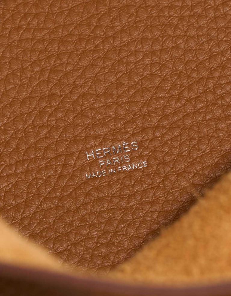 Hermès Picotin 22 Clémence Gold Logo | Sell your designer bag