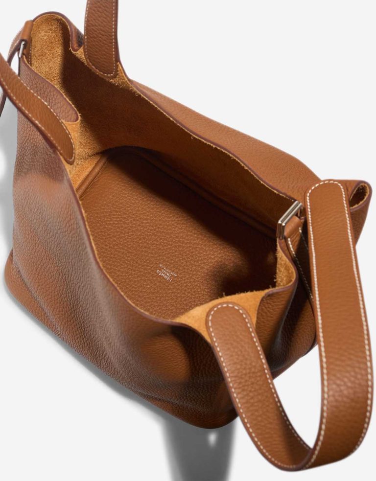 Hermès Picotin 22 Clémence Gold Inside | Sell your designer bag