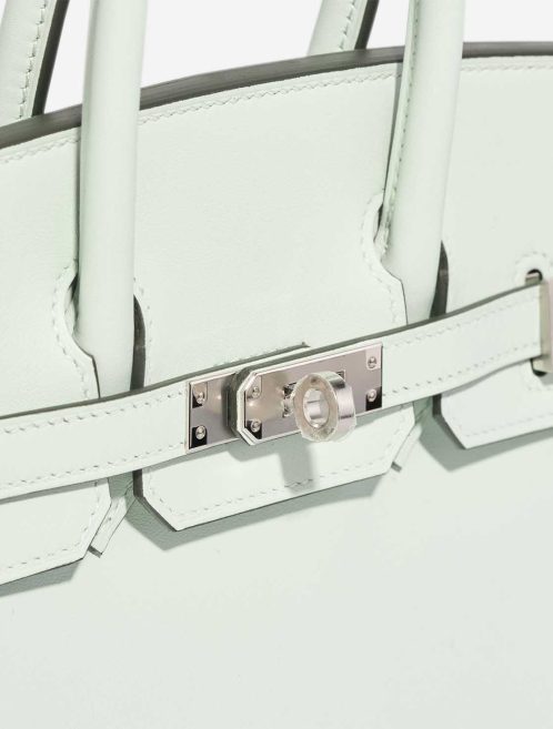 Hermès Birkin 25 Swift Peppermint Closing System | Sell your designer bag