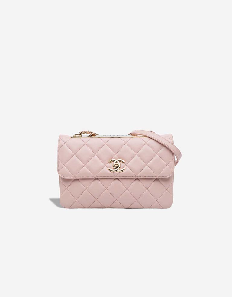 Chanel Trendy CC Medium Lamb Light Pink Front | Sell your designer bag