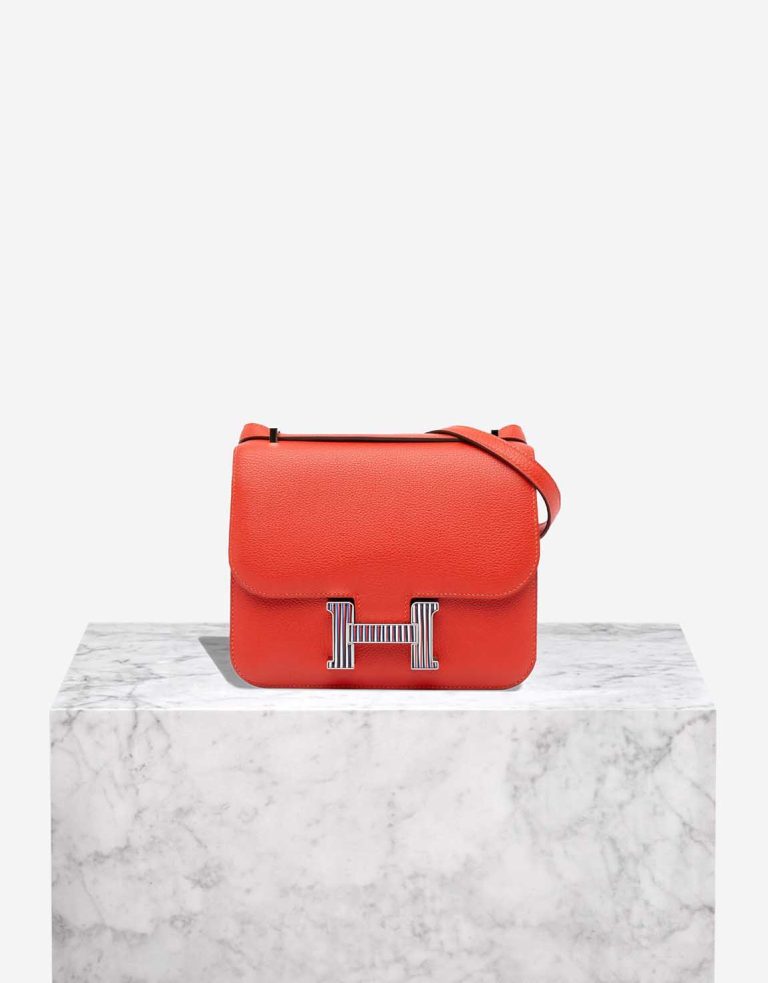 Hermès Constance 18 Evercolor Rouge de Coeur Front | Sell your designer bag